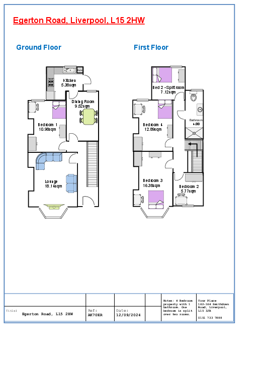 Egerton Road, Liverpool floorplan
