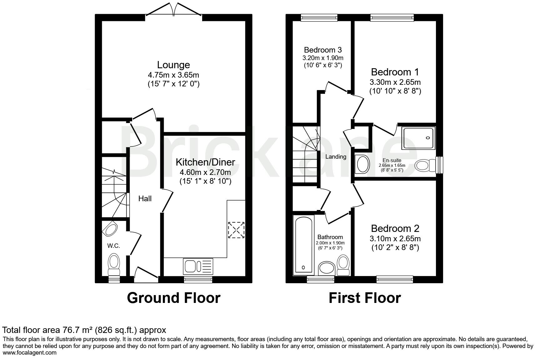 Stonemason Way, Peterborough floorplan