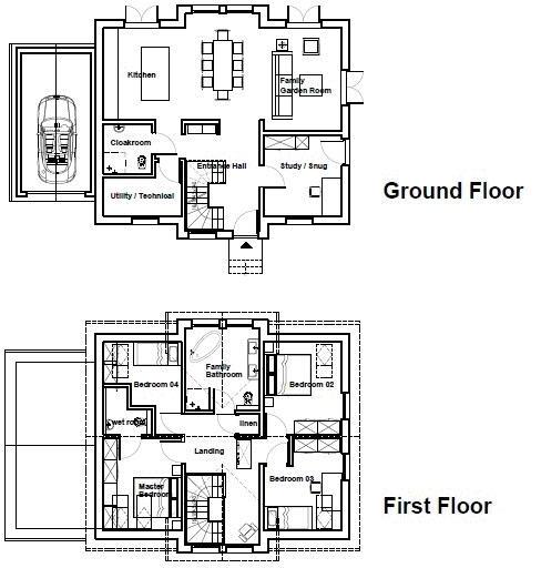 6 Cheney Close, Off Cheerbrook Road, Willaston floorplan