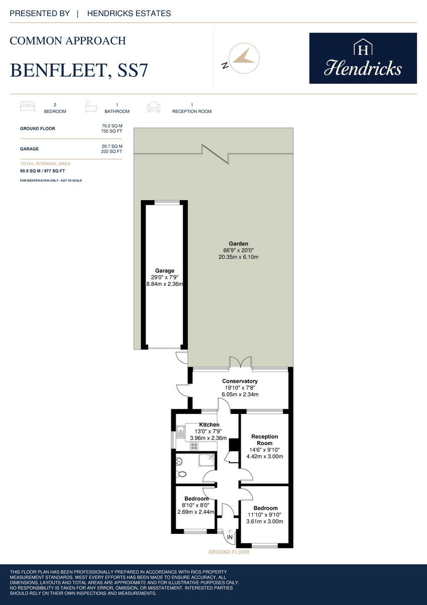 Common Approach, Benfleet, SS7 3 floorplan