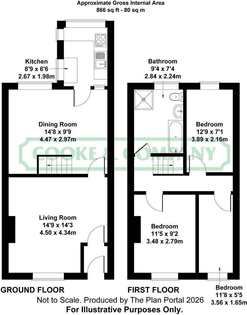 Milton Street, Leigh floorplan