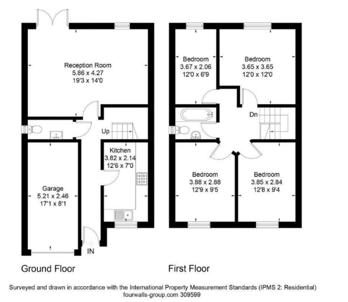 Wingate Road, Luton floorplan