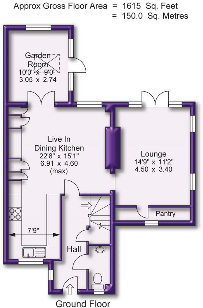 Bow Lane, Bowdon, Altrincham floorplan