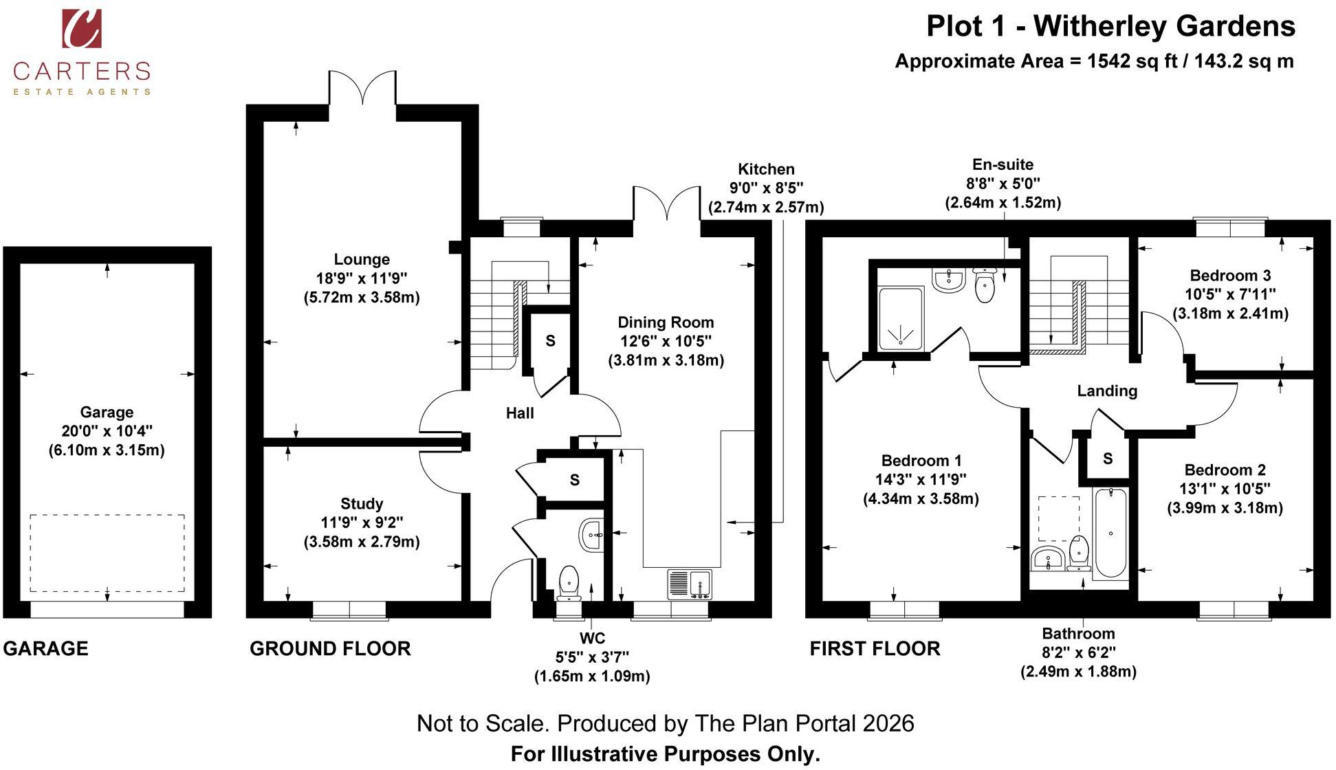Witherley Gardens, Chapel Lane, CV9 floorplan