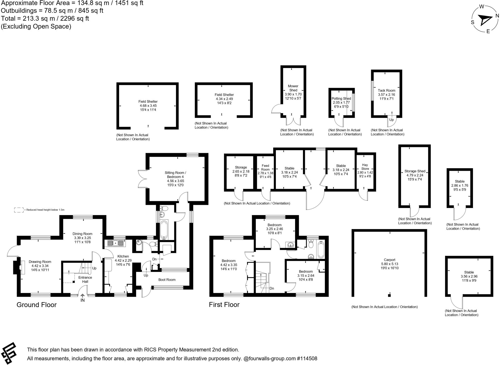 Bepton, Midhurst, West Sussex, GU29 floorplan