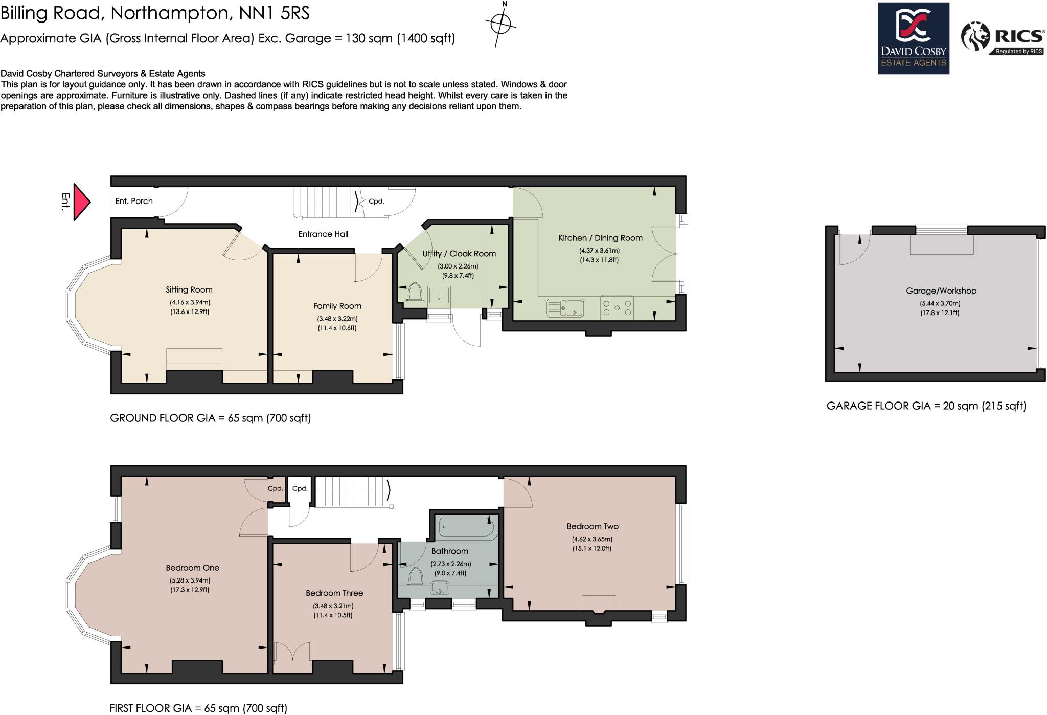 Billing Road, Northampton, Northamptonshire, NN1 floorplan