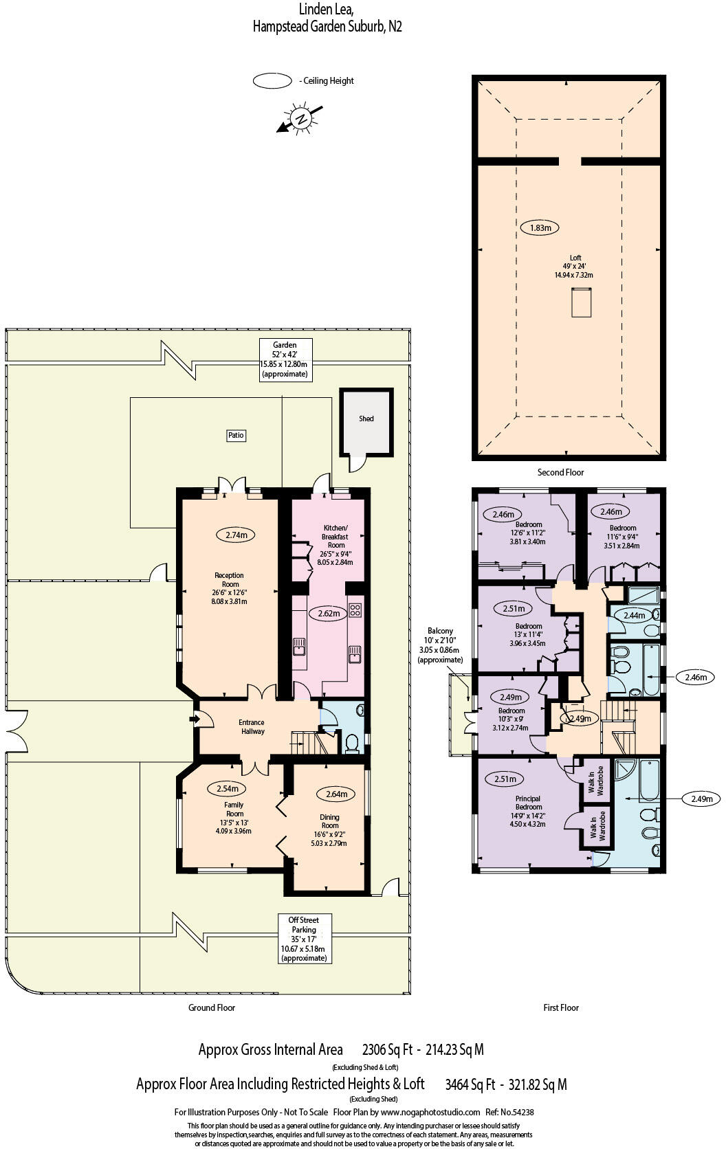 Linden Lea, London, N2 floorplan