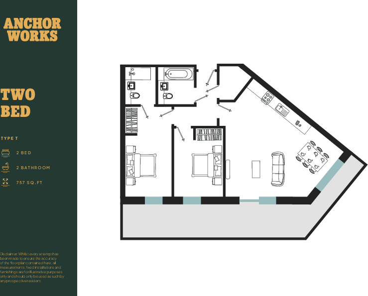 L007, Anchor Works, Dumballs Road, Cardiff(City), CF10 floorplan