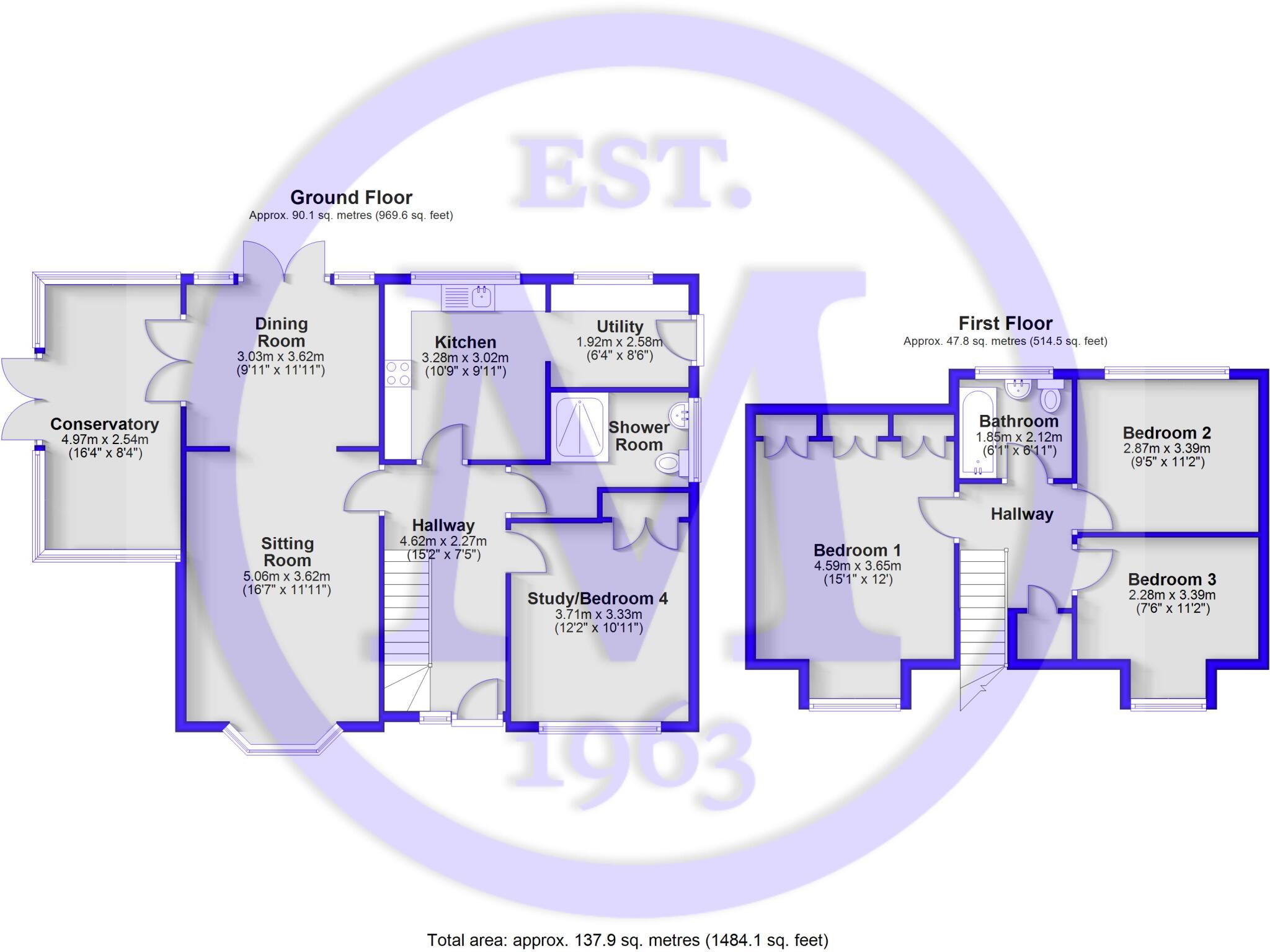 Merlewood Court, Lyon Avenue, New Milton, Hampshire, BH25 floorplan