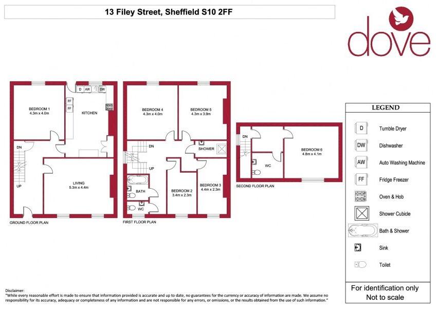 13 Filey Street, Broomhall  floorplan