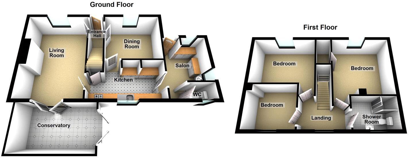 Moreton-On-Lugg, Hereford floorplan