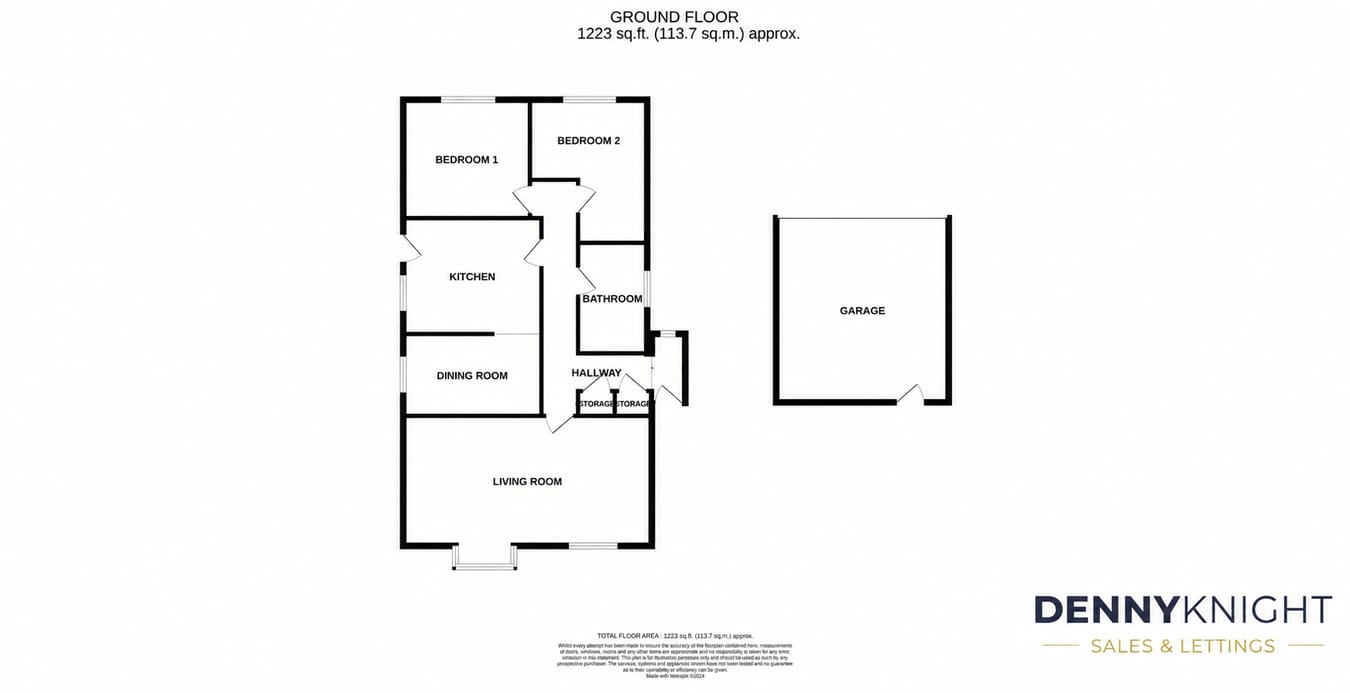 Collingwood Road, Northampton, NN1 floorplan
