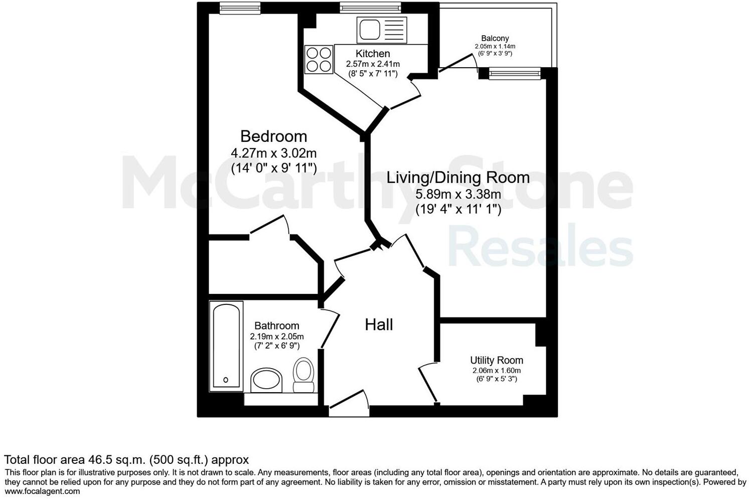 3-6 Bridge Avenue, Maidenhead floorplan