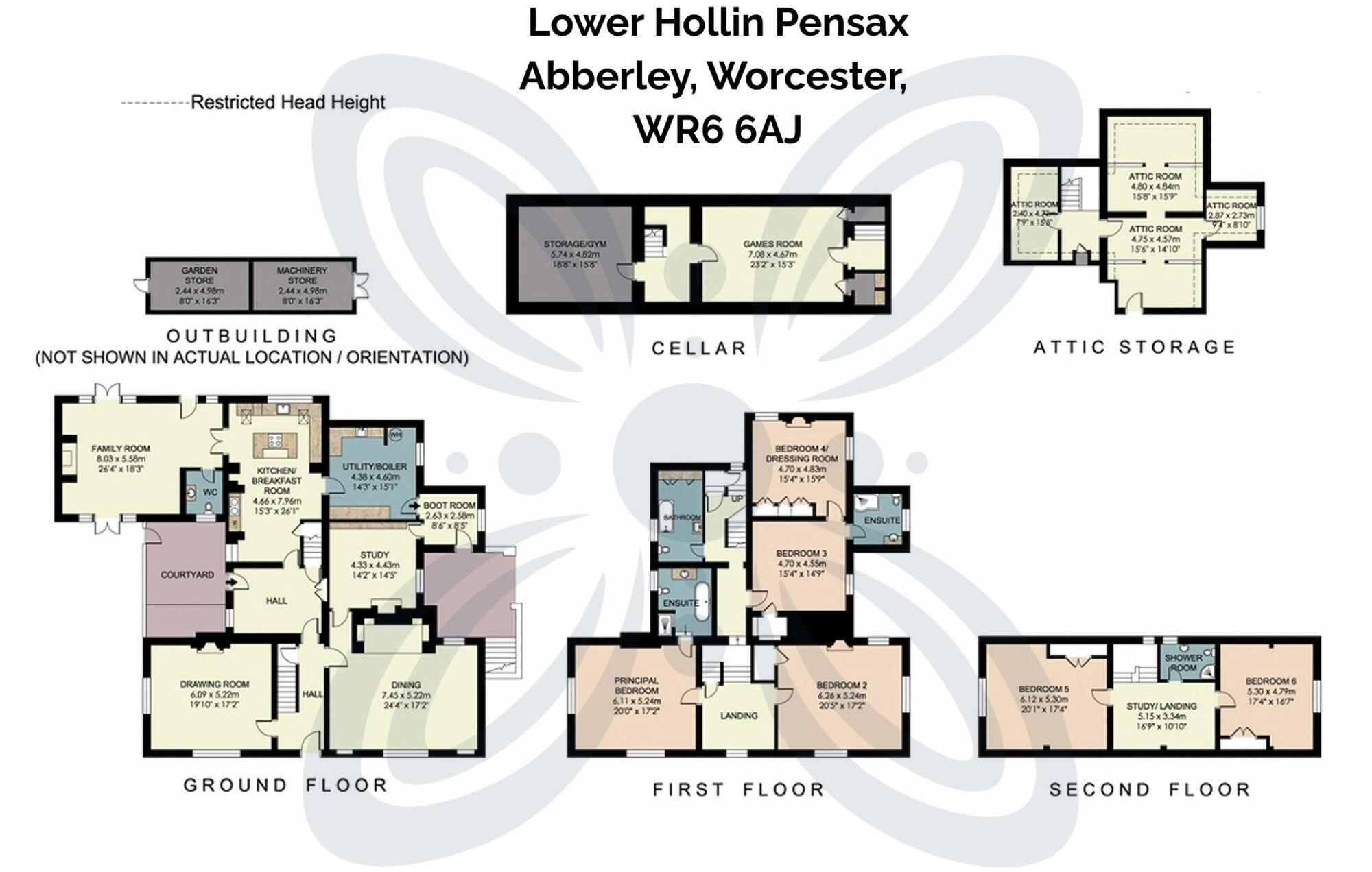 Pensax, Abberley, WR6 floorplan