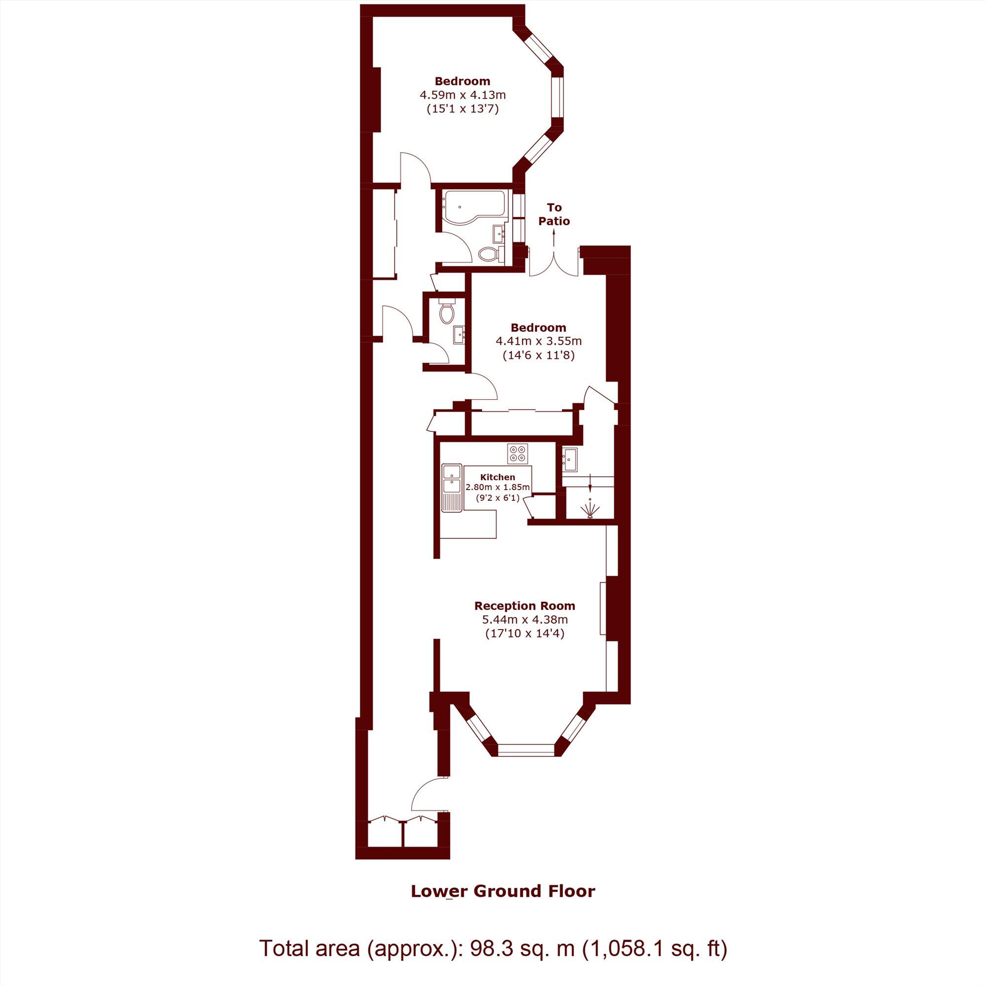 Elvaston Place, South Kensington, SW7 floorplan