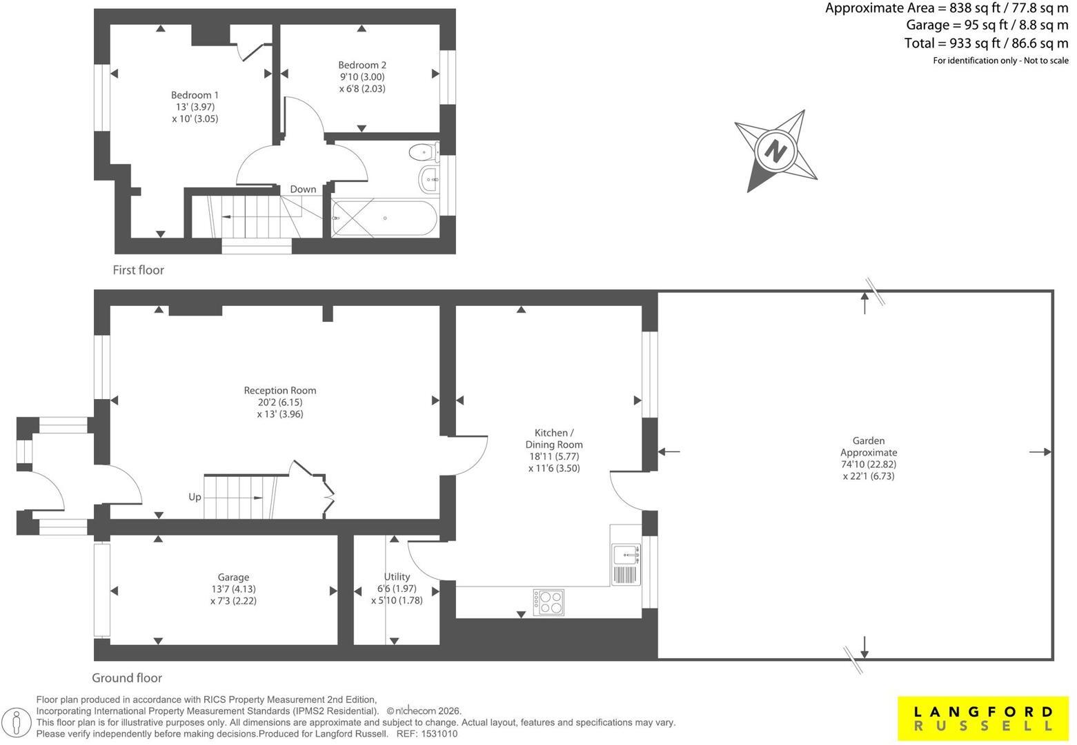 Walden Avenue, Chislehurst floorplan