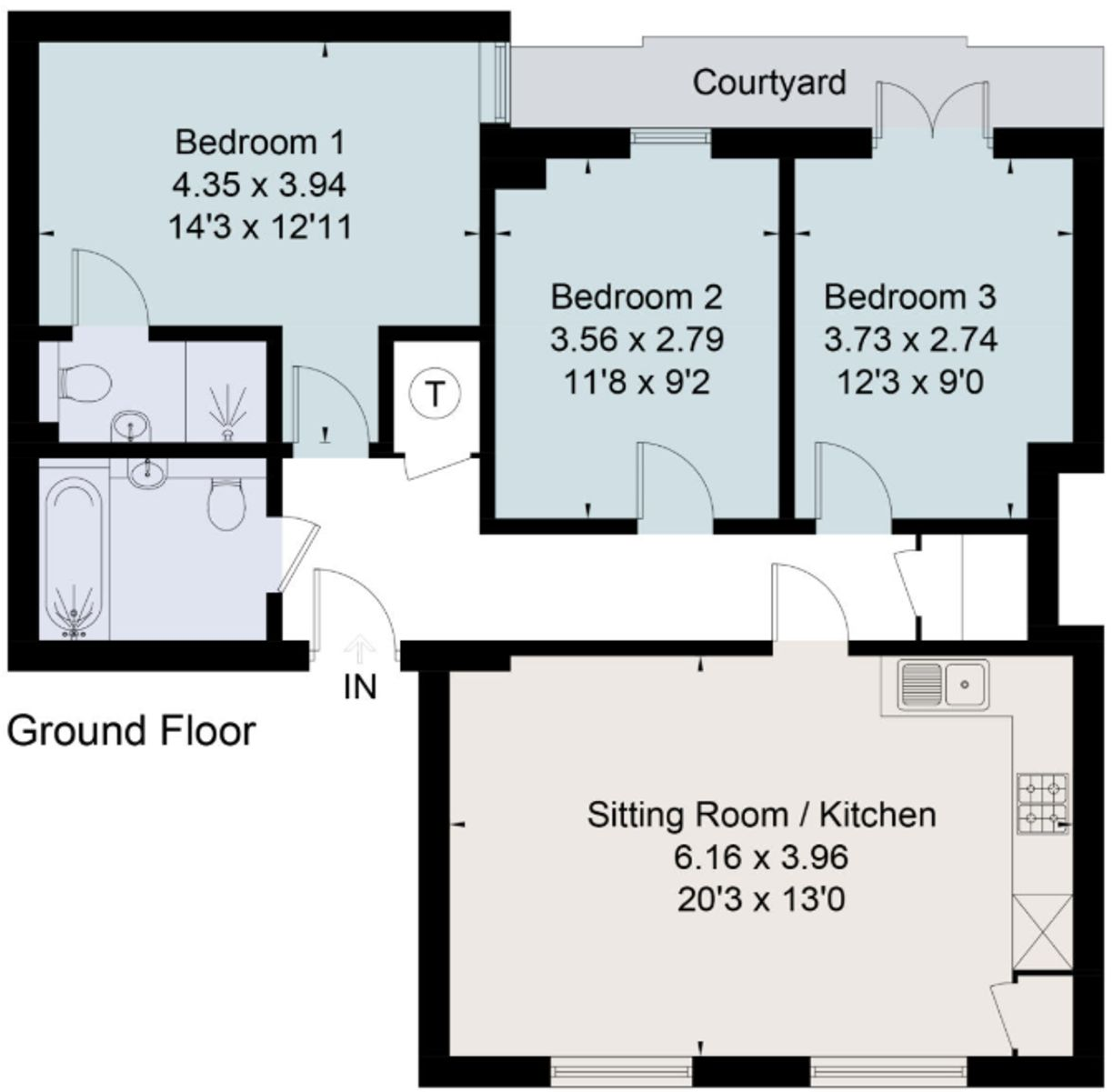 Redland, Hampton Road, BS6 6HJ floorplan