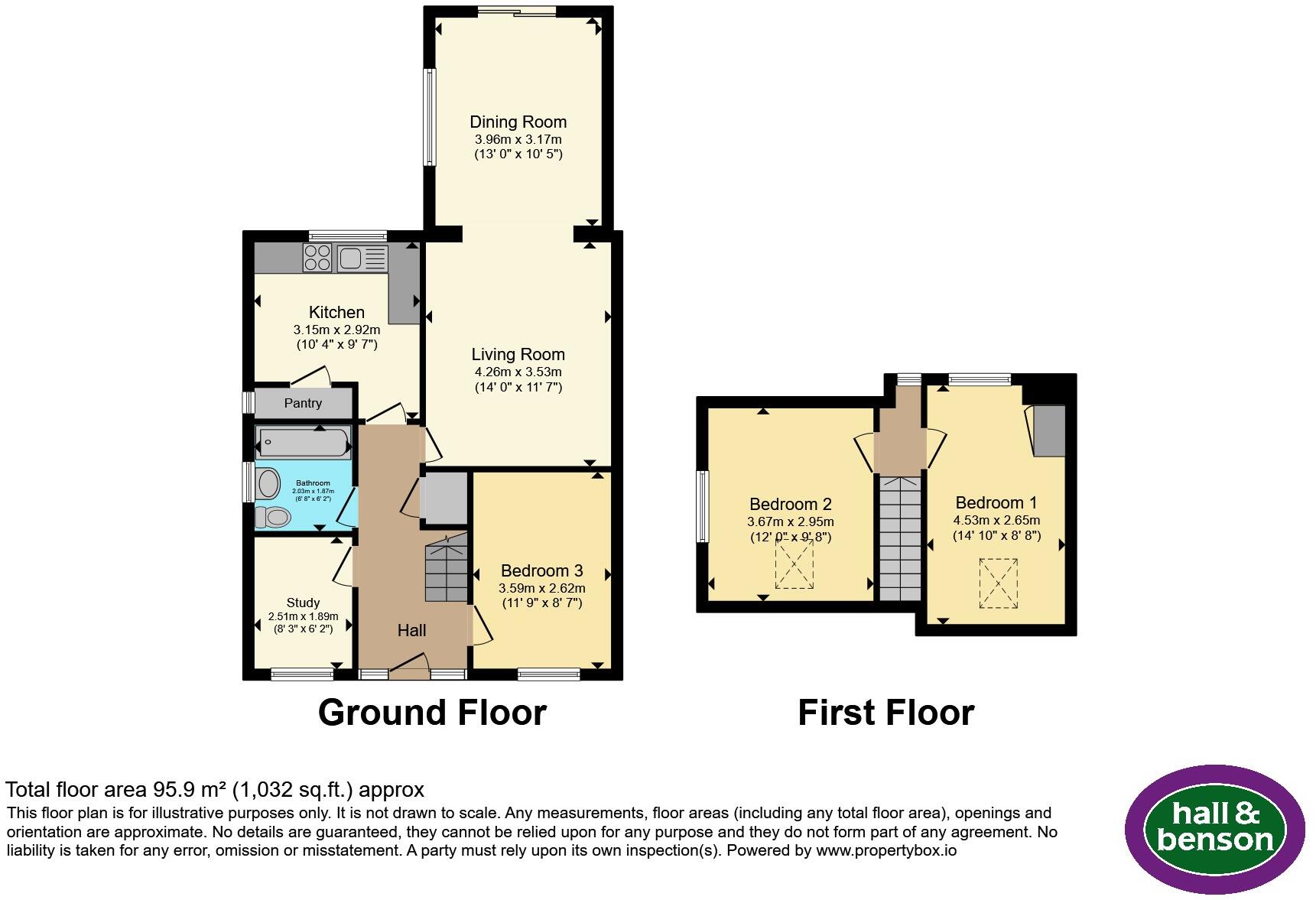 Hardwick Avenue, Allestree, Derby floorplan