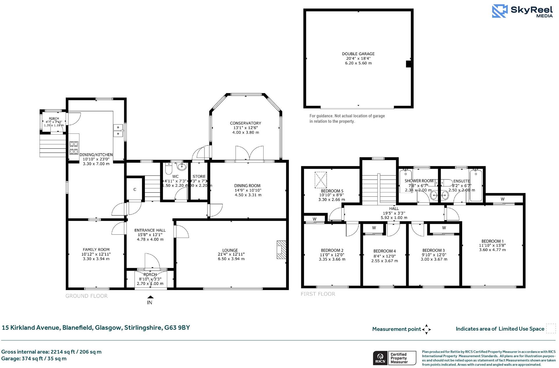 Kirkland Avenue, Blanefield floorplan