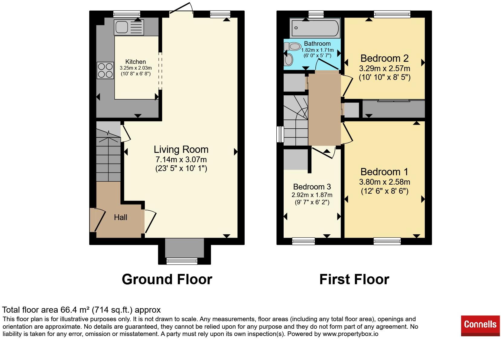 41, Old School Close, Hitchin floorplan