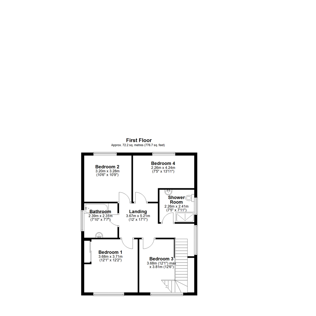 19, Bowgate, Gosberton, Spalding floorplan
