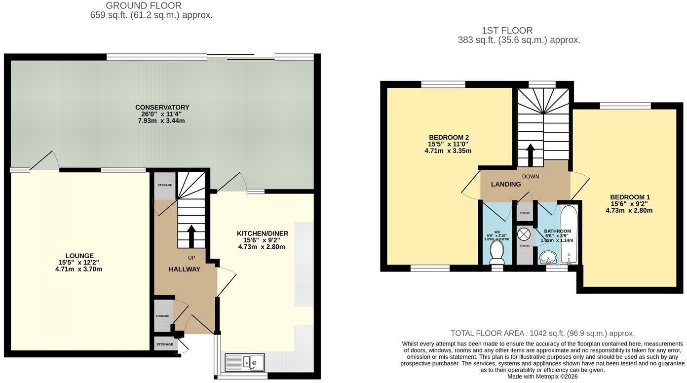 Emmanuel Close, Mildenhall, Bury St. Edmunds, Suffolk, IP28 floorplan