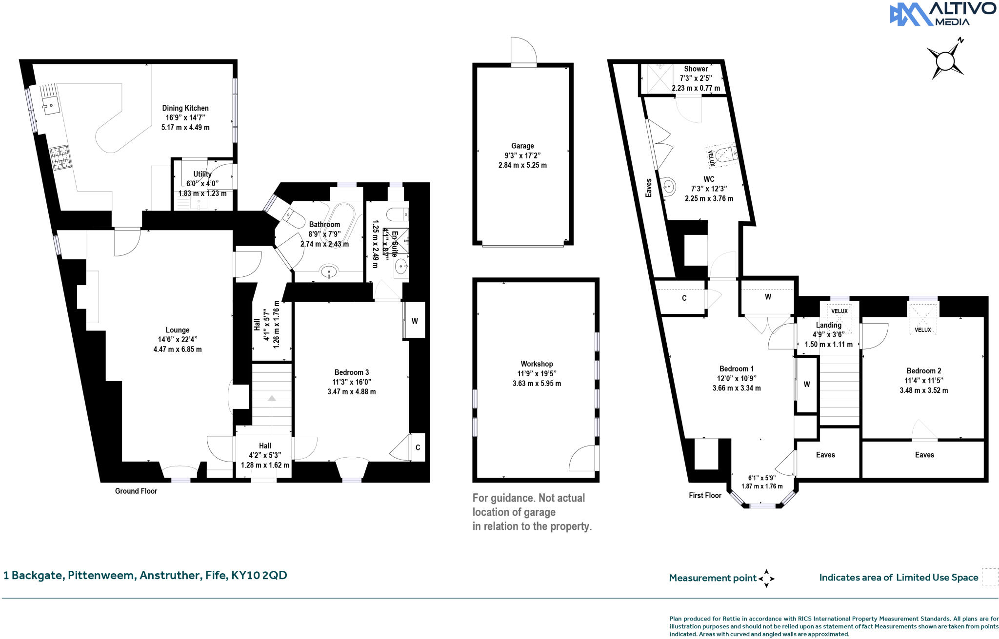 1, Backgate, Pittenweem, Anstruther, Fife floorplan