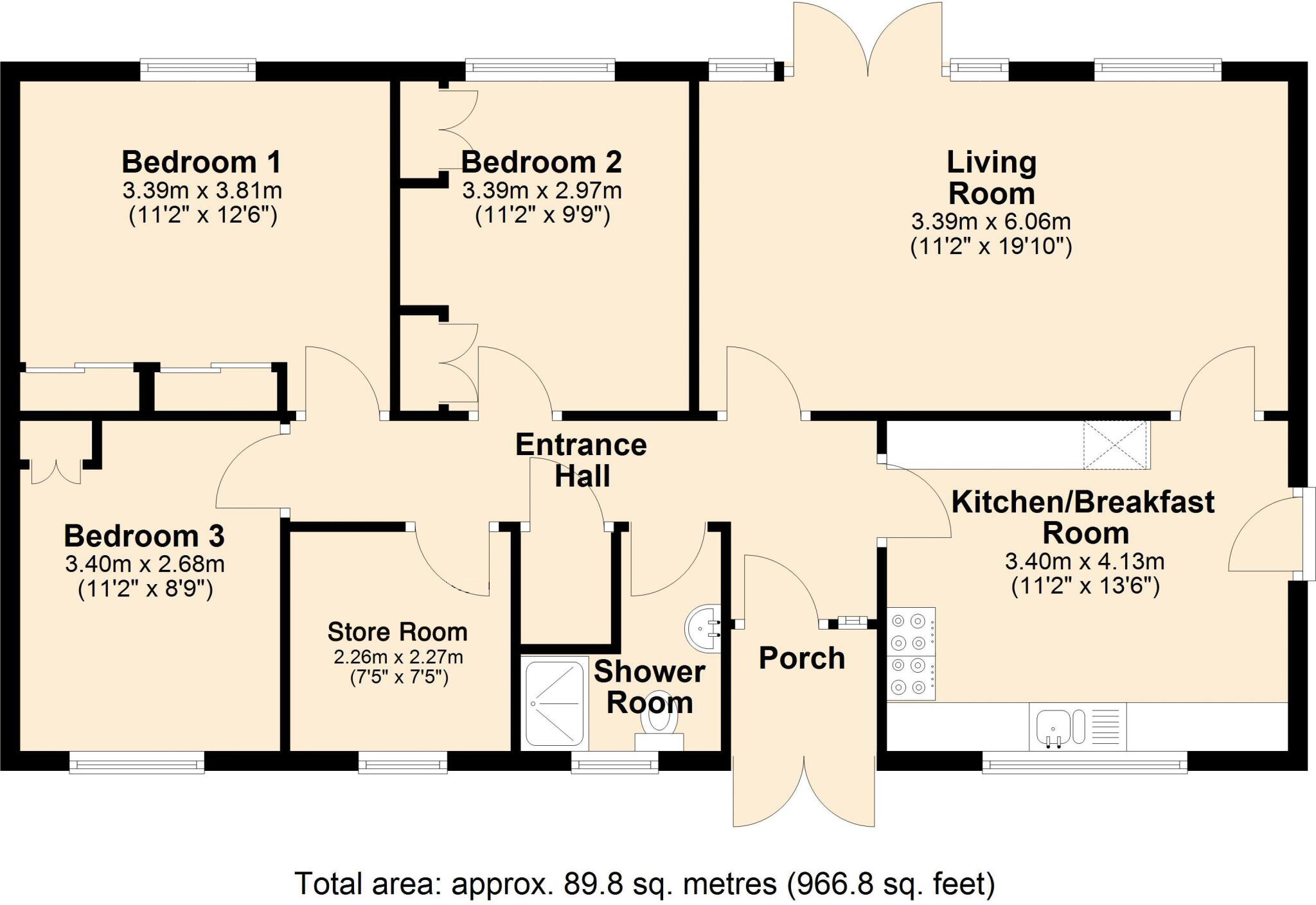 24 Lamb Park, Chagford, Devon floorplan
