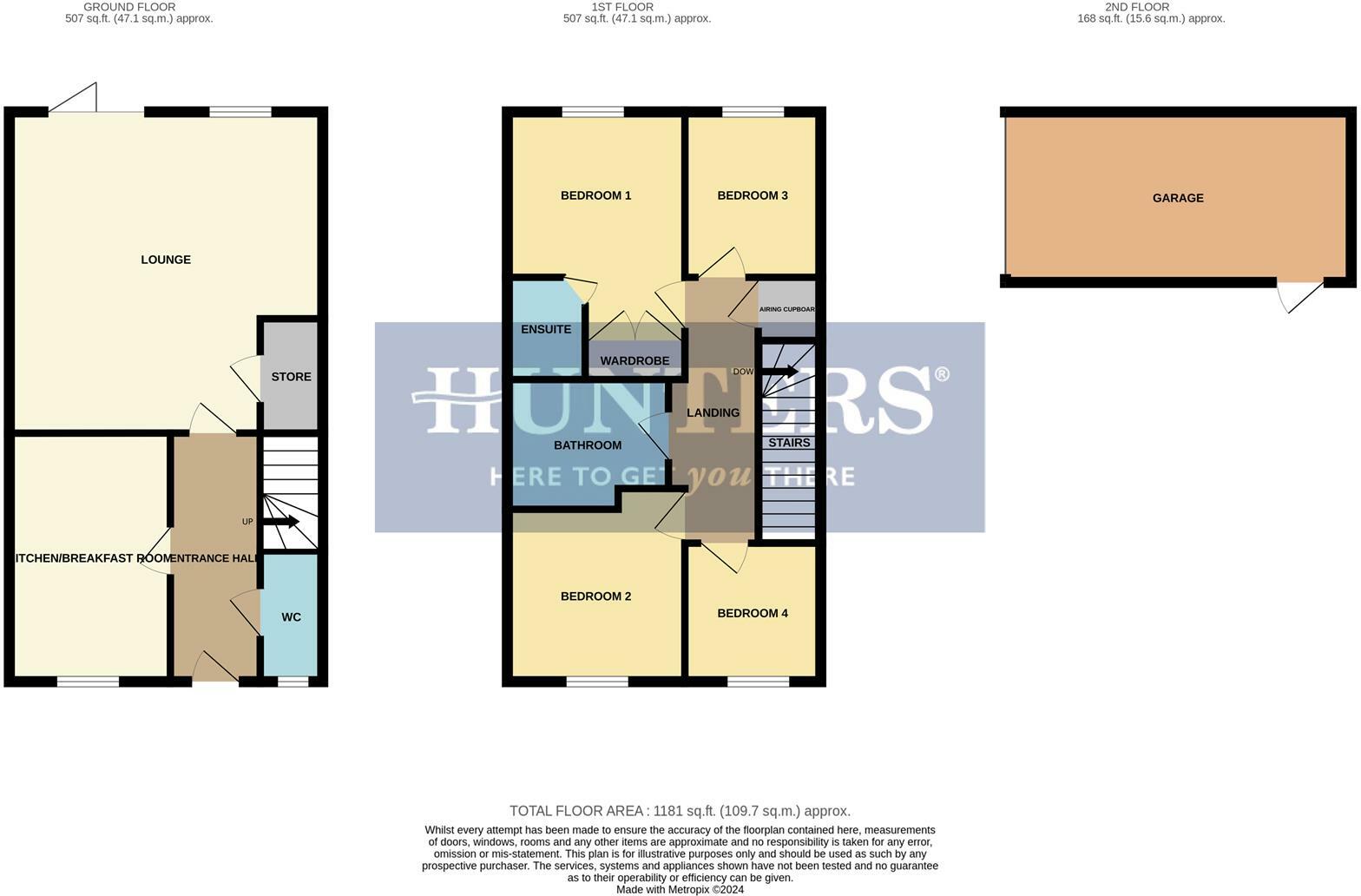 Holloway Court, Wombourne, WV5 0DJ floorplan