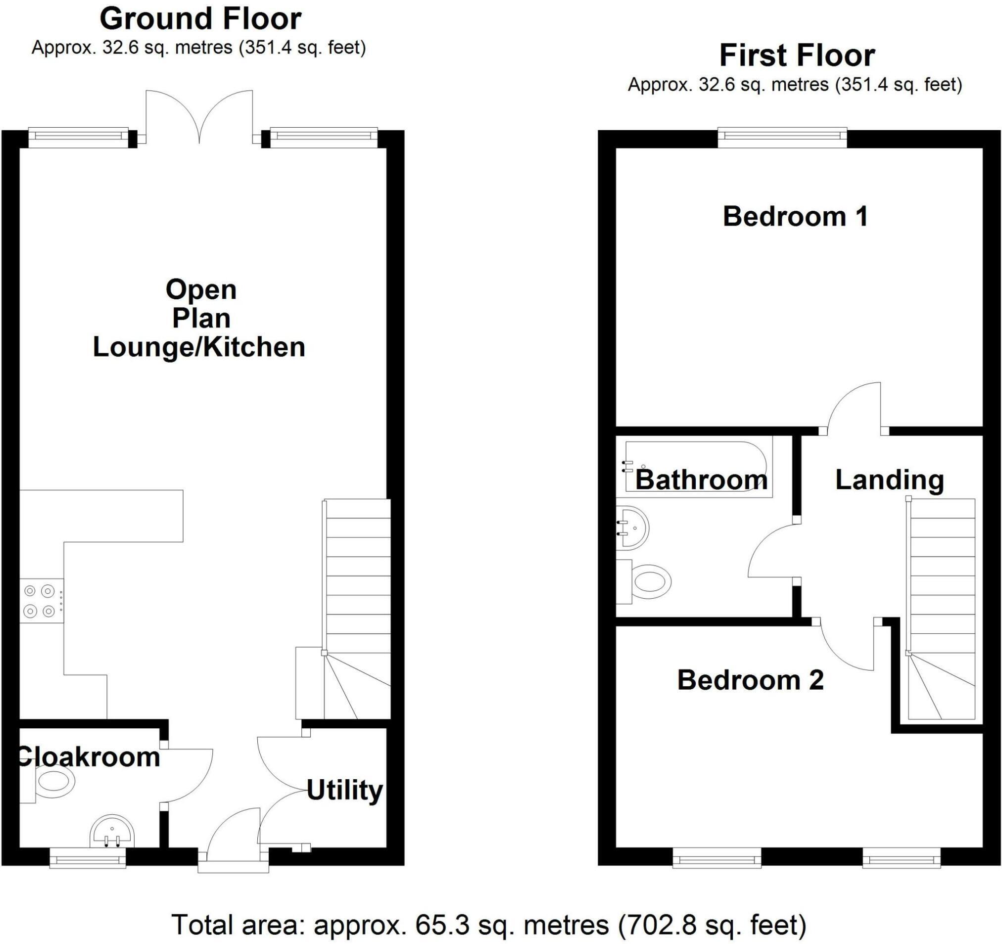 Hexham Avenue, Bourne, Lincolnshire, PE10 floorplan