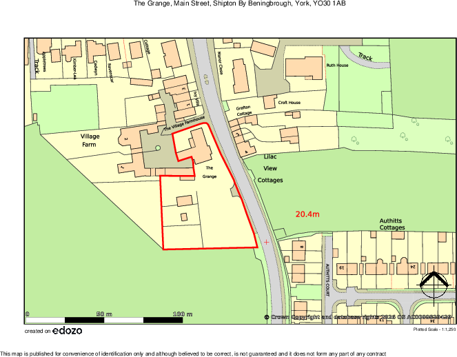 The Grange, Shipton By Beningbrough, York floorplan