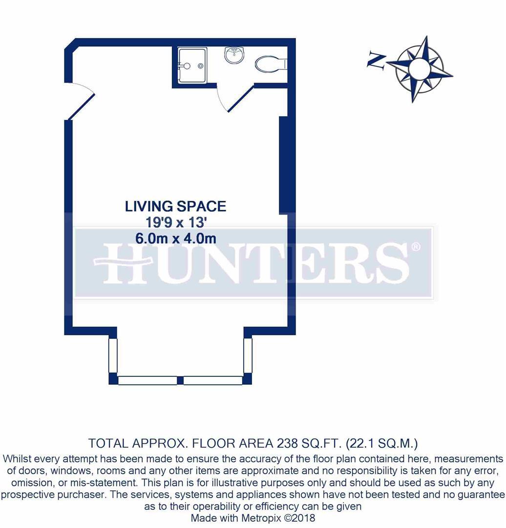 Hilltop Road, London, NW6 floorplan
