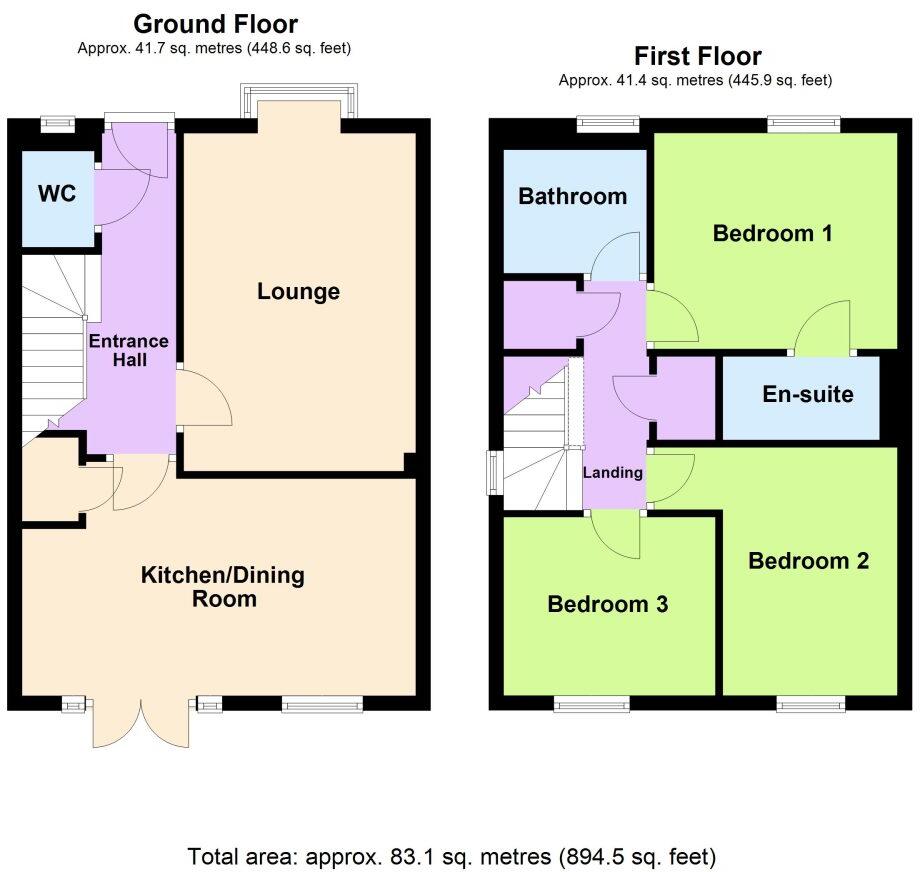 Davenport Close, Melton Mowbray floorplan