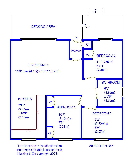 Merley Road, Westward Ho, Bideford floorplan
