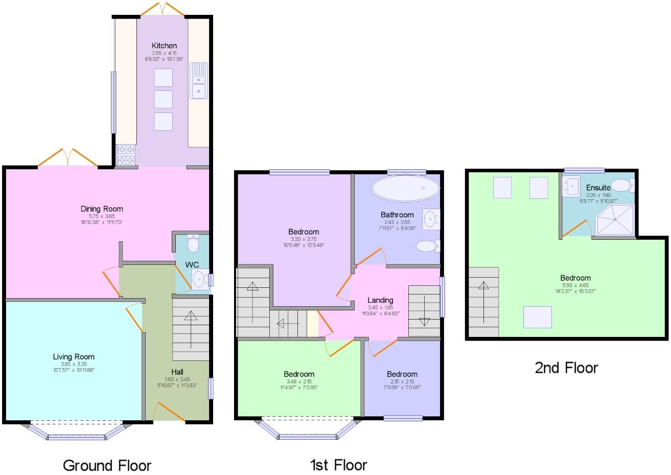 Orchard Gardens, Margate, Kent, CT9 floorplan