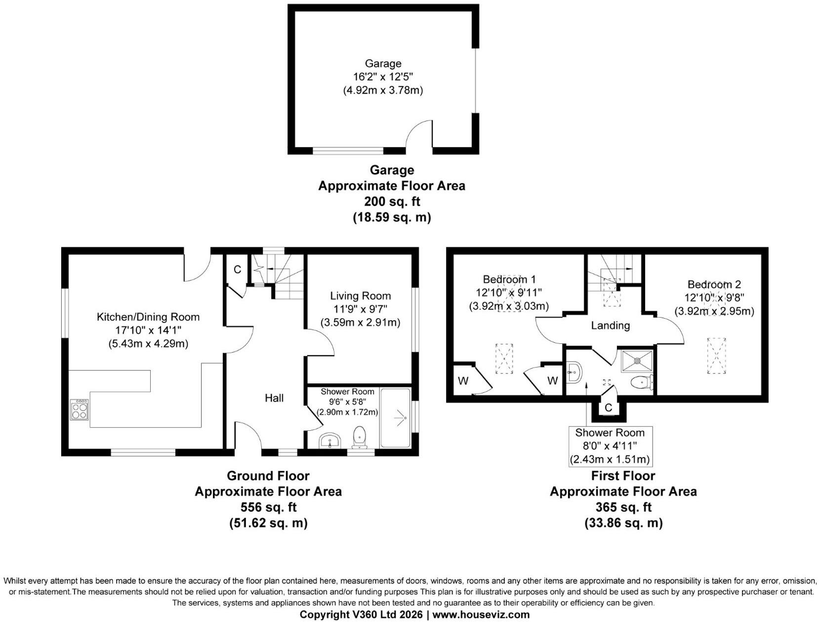 16A, Maxwell Close, Buckley, CH7 floorplan