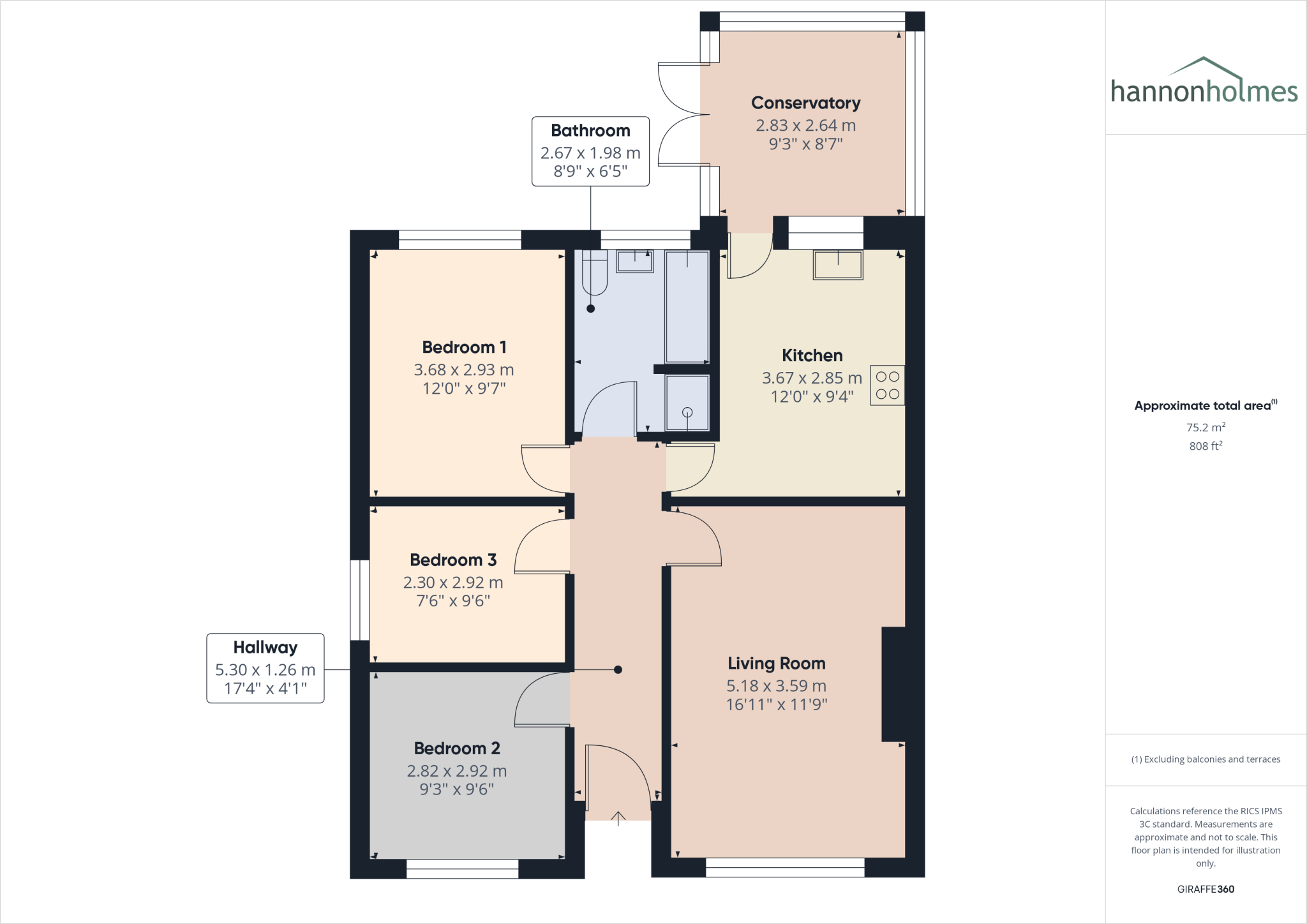 Churchill Drive, Little Lever, Bolton floorplan