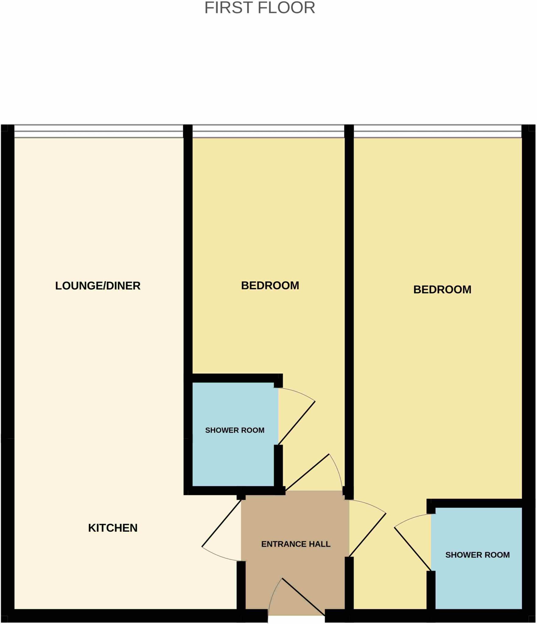 Apartment 102, Daniel House, 31 Trinity Road, Bootle, Merseyside L20 3TB floorplan