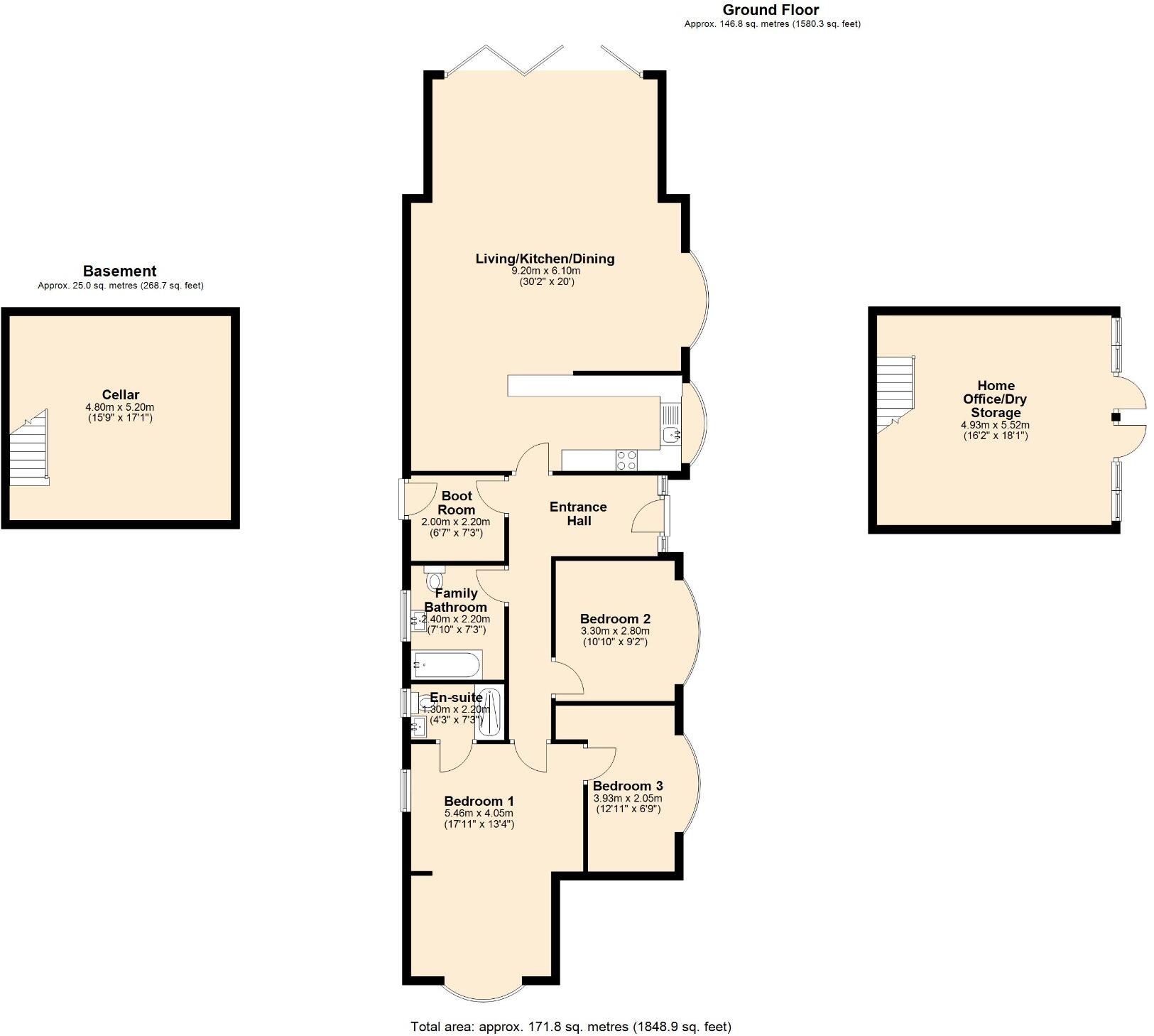 Moorings Close, Parkgate, Neston, CH64 floorplan