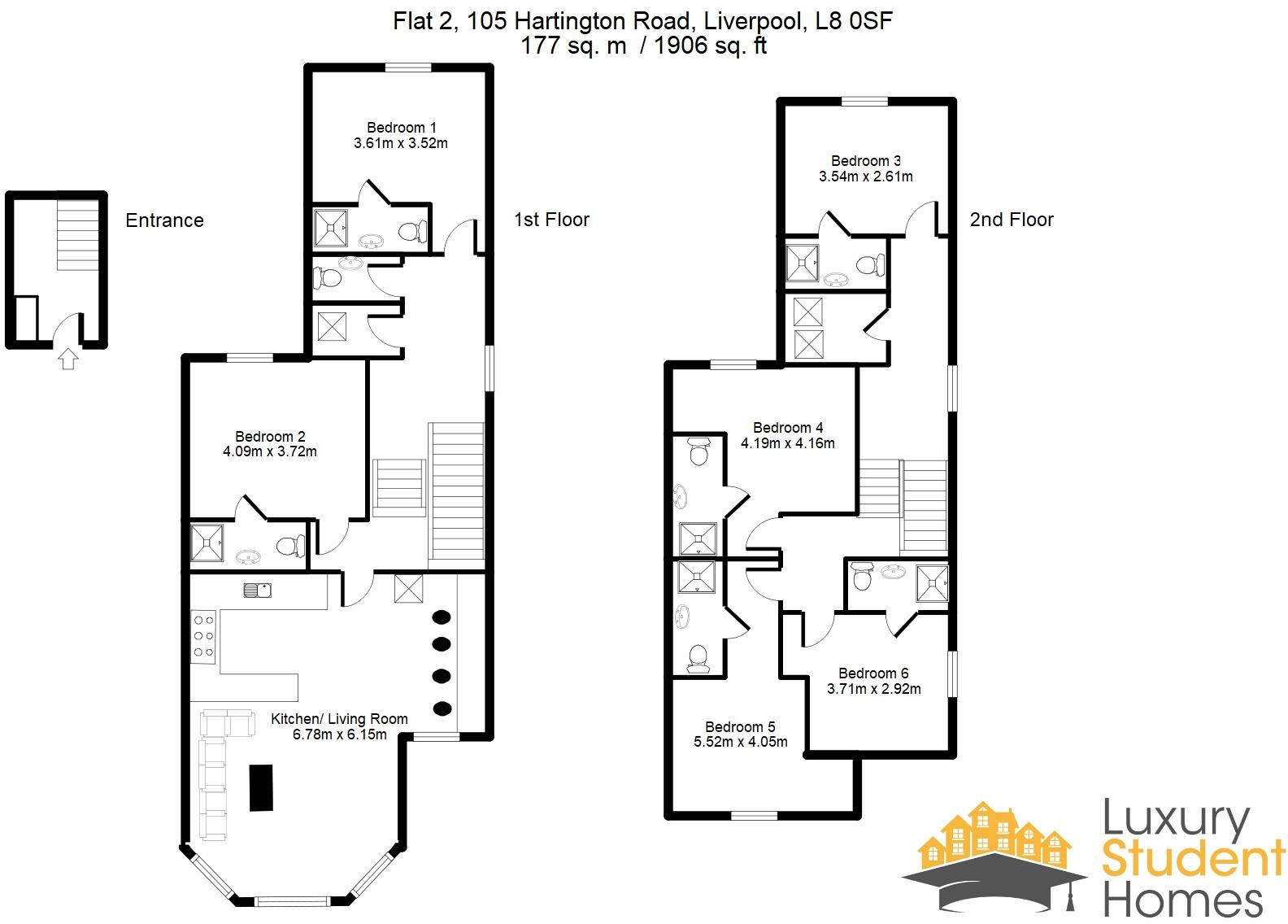 Hartington Road, Liverpool floorplan