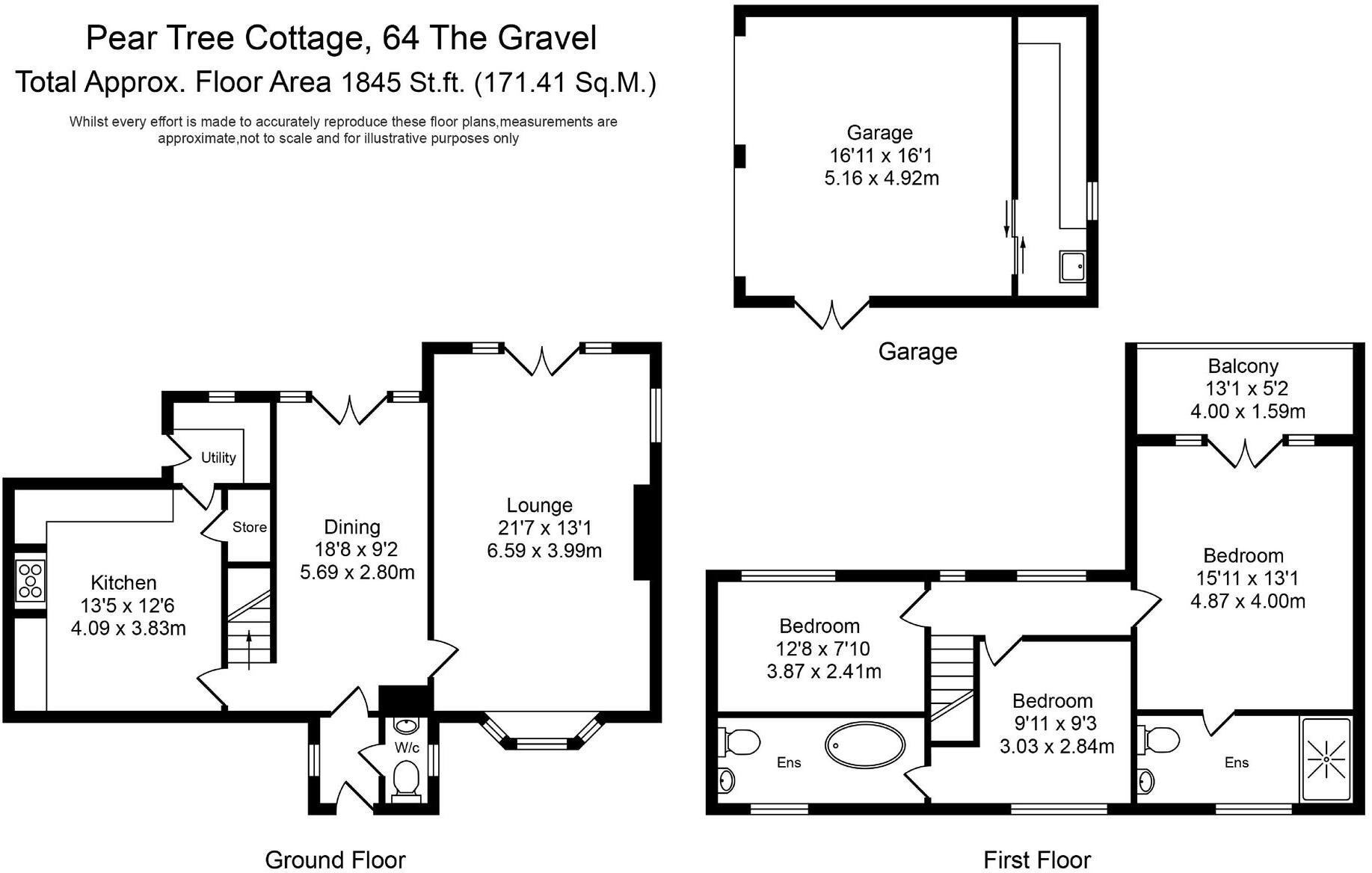 The Gravel, Mere Brow, PR4 floorplan