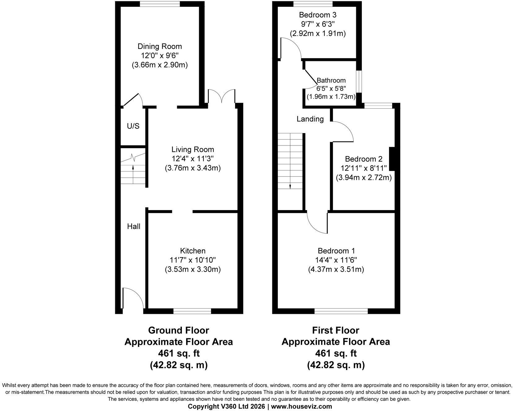 40, Devonshire Place, Chester, CH4 floorplan