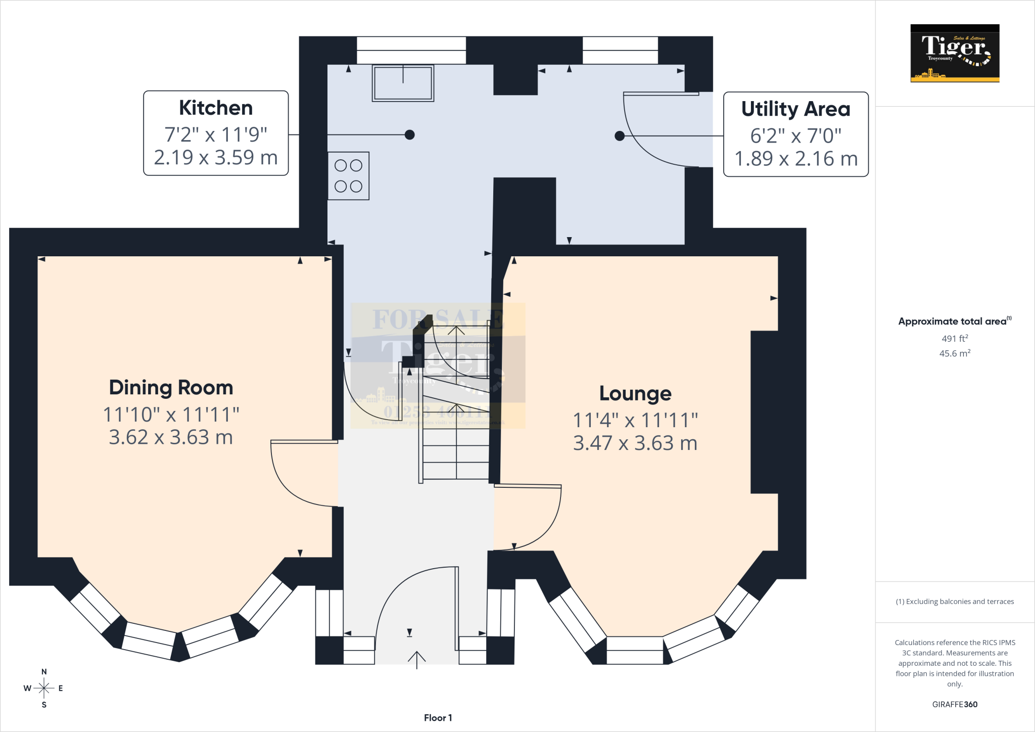 Northfield Avenue, Blackpool floorplan