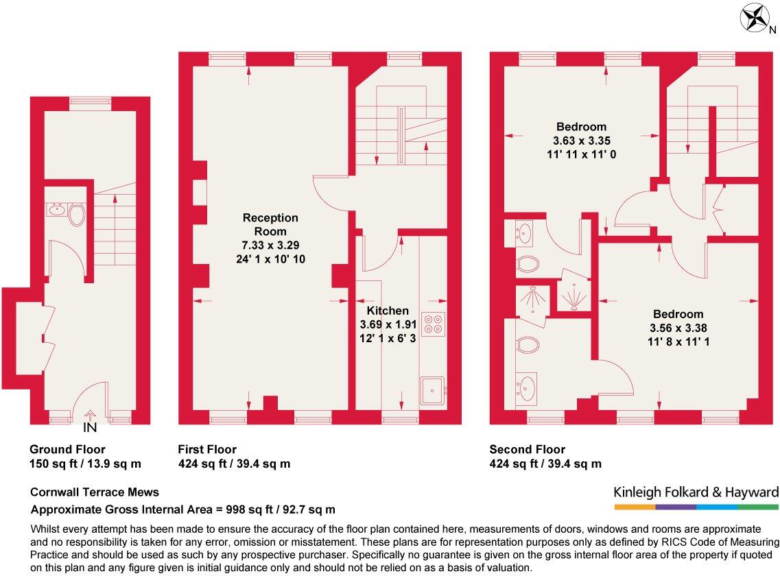 Cornwall Terrace Mews, Marylebone, London, NW1 floorplan