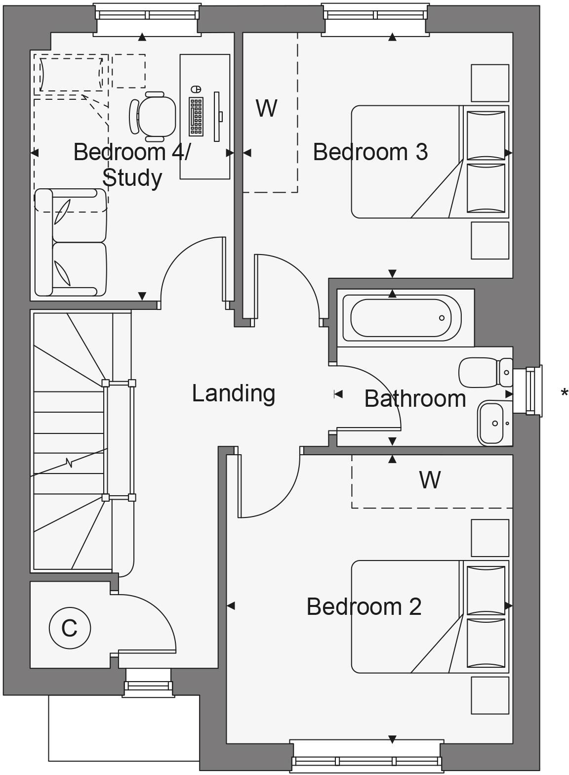 Beckham Lane,
Petersfield,
GU32 3BU floorplan
