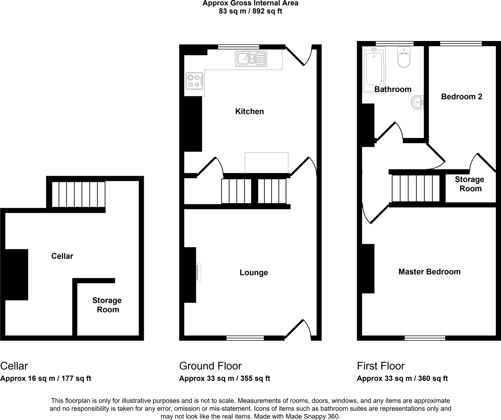 Beech Road, Wath Upon Dearne, S63 7AN floorplan