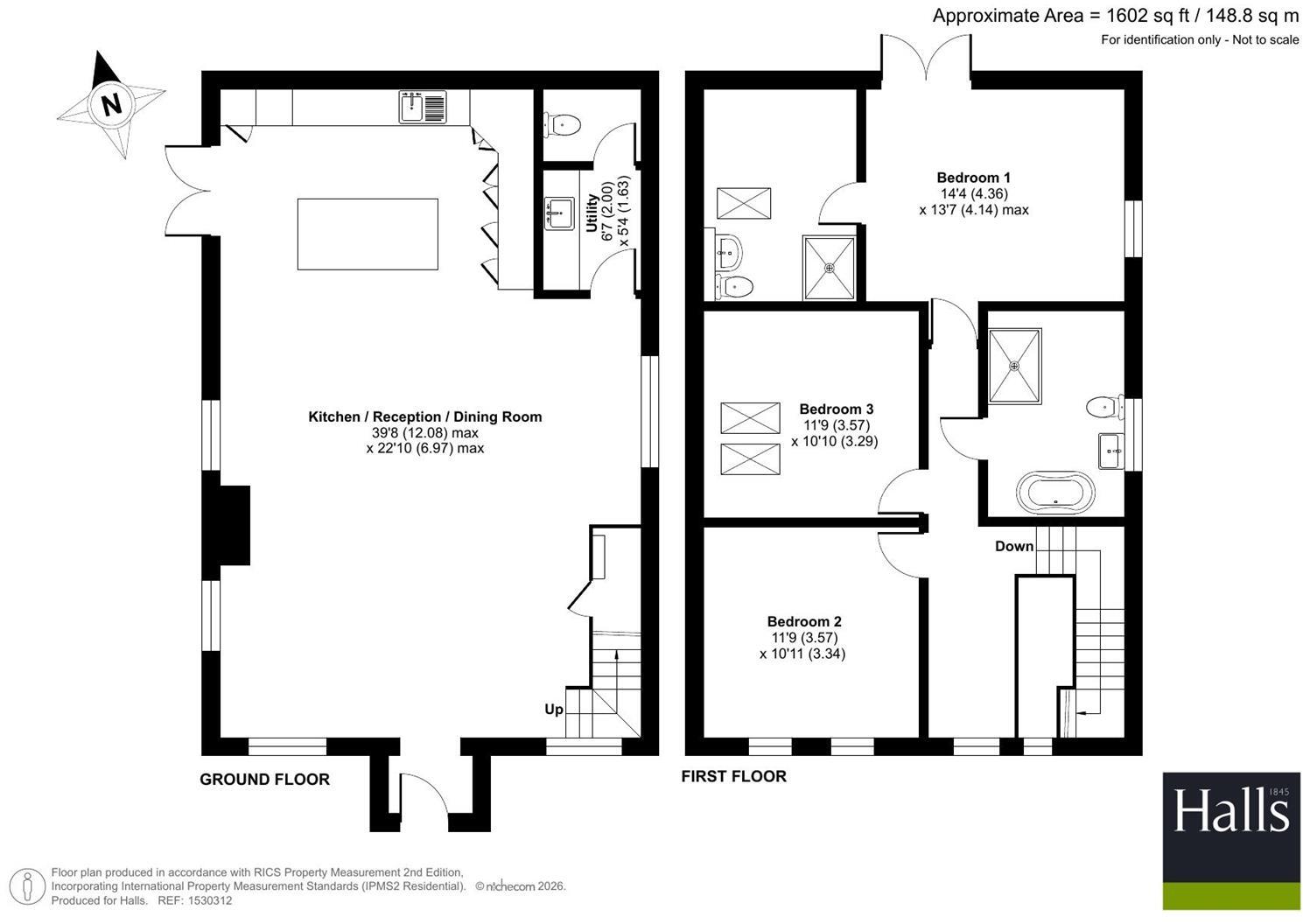 School Road, Ruyton Xi Towns, Shrewsbury. floorplan