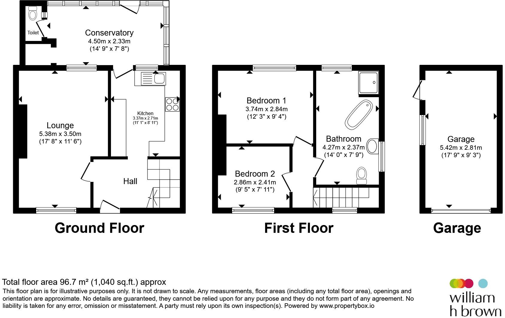 Broadway, Dunscroft, Doncaster floorplan