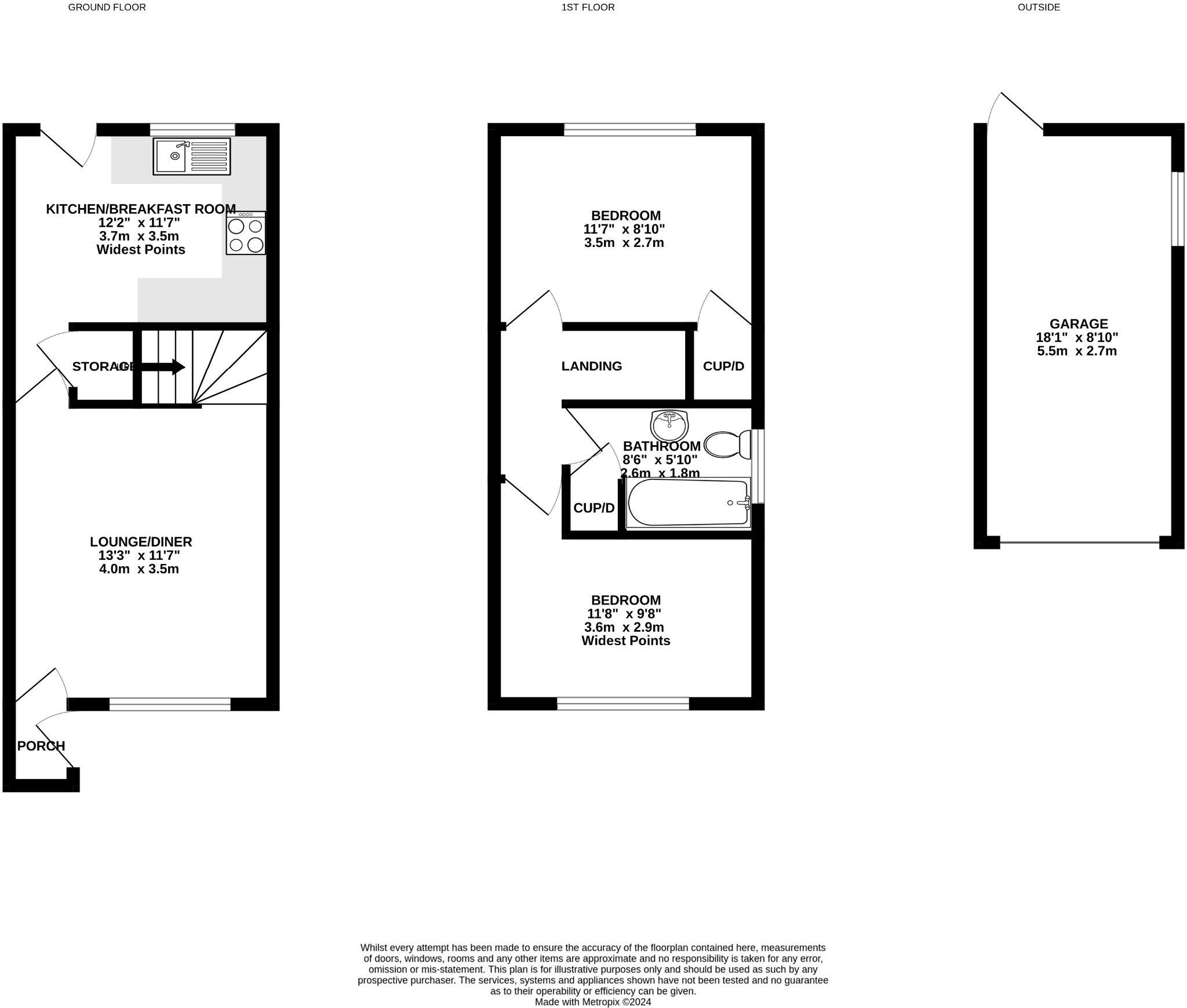 Newlands, Ashford floorplan
