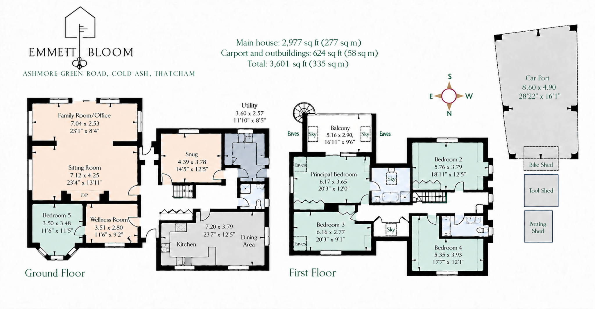 Ashmore Green Road, Cold Ash, Thatcham, Berkshire floorplan